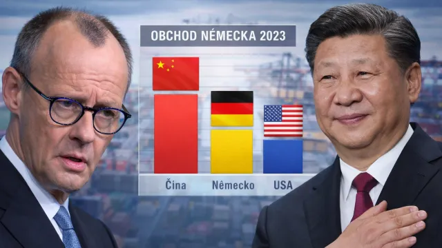 Čína loni překonala USA a byla opět nejdůležitějším obchodním partnerem Německa